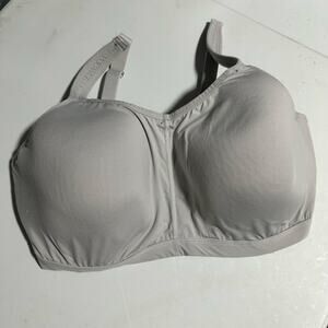 Breezies 38DDD FULL COVERAGE HIGH LIFT BRA GRAY